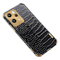 Pikkukuva 1 / 2: Xiaomi Redmi 12 4G -kotelo, galvanoidulla krokotiilinnahkakuvioisella nahka+TPU-puhelinkuorella Multicolor Style A