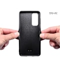 Pikkukuva 3 / 4: Samsung Galaxy A35 5G Nahkainen Takakuori Krokotiilikuviolla Suojaava Kotelo Multicolor Style D