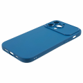 Miniatyrbilde 4 av 5: For iPhone 13 Pro Telefondeksel Støvtett Telefonskall Matt Myk TPU (Presis Utsparing for Bakre Linse) Sapphire