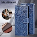 Miniatyrbillede 4 af 5: Til Samsung Galaxy A34 5G Fuld Beskyttelse Ensfarvet PU Læder Wallet Case Mobiltelefon Stand Cover Multicolor Style C