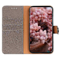 Miniatyrbillede 2 af 5: KHAZNEH Etui til Samsung Galaxy A05s 4G, tekstureret med koskind, stativ, pung, læder mobiltelefoncover Multicolor Style C