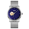 Miniatyrbillede 1 af 5: Skmei 9201 Automatisk Mekanisk Ur Rose Guld Sort Silver blue