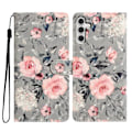 Miniatyrbild 1 av 5: Plånboksfodral för Samsung Galaxy A15 5G PU-läder 3D-mönster Tryckt Telefonskal Multicolor Style H