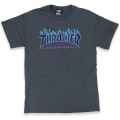 Miniatyrbild 1 av 3: Thrasher Flame T-shirt för män - vuxen, 3xl Dark Heather XXL