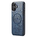 Pikkukuva 2 / 5: FIERRE SHANN 028 Tyyli iPhone 16 -kotelolle Magneettinen irrotettava korttipaikka Nahkainen takakansi Multicolor Style D