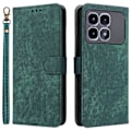 Pikkukuva 1 / 5: Xiaomi Redmi K70 Ultra -kotelo RFID-suojauksella PU-nahkainen puhelinlompakkokotelo Multicolor Style D