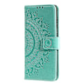 Miniatyrbillede 4 af 5: Præget Mandala Blomst Pung Læder Etui med Rem til Samsung Galaxy A52 4G/5G/A52s 5G Multicolor Style B