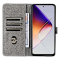 Miniatyrbillede 2 af 5: Pung til Infinix Note 40X 5G X6838 med RFID-blokering PU læder cover stativ visning Multicolor Style C