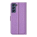 Miniatyrbillede 3 af 5: Wallet Design Læder Telefon Cover Folio Flip Cover med Støttefod til Samsung Galaxy S21 FE Multicolor Style H