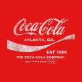 Miniatyrbild 2 av 5: Coca Cola Drink 1886 T-shirt för män Red 3XL