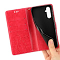 Miniatyrbilde 5 av 5: PU-lommebokdeksel med stropp til Samsung Galaxy A56 5G Multicolor Style C