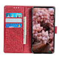Miniatyrbillede 3 af 5: Stand Wallet Telefon Cover Til OnePlus 13R 5G/Ace 5 Pro 5G Ko Læder Tekstur Læder Cover Multicolor Red