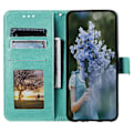 Miniatyrbillede 2 af 5: Til Samsung Galaxy A16 5G/A16 4G Etui Præget Totem PU Læder Wallet Stand Telefon Cover Multicolor Style F