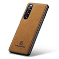 Pikkukuva 5 / 5: Sony Xperia 10 V -kotelo, matkapuhelin PU-nahka+PC+TPU-suojus Multicolor Style B