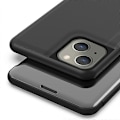 Miniatyrbild 5 av 5: Fönster Visning Elektroplätering Spegelyta Läder Flipfodral med Ställ för iPhone 13 6.1 tum Multicolor Style A