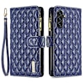 Miniatyrbillede 1 af 5: Til Samsung Galaxy A15 4G Etui Pung Læder Telefon Cover Multicolor Style F