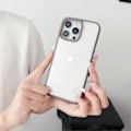 Pikkukuva 2 / 5: iPhone 16 Pro -kotelo TPU+PC Kristallinkirkas takakansi kaulanauhan rei'illä Multicolor Style C