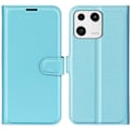 Pikkukuva 1 / 5: Puhelinkotelo Xiaomi 13 5G:lle, PU-nahkainen läppäkotelo jalustalla, lompakko, pudotussuoja Multicolor Style D