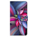 Pikkukuva 5 / 5: Honor Magic7 Pro 5G -kotelo, 3D-kuvioitu PU-nahkainen lompakkokotelo jalustalla Multicolor Colorful Flowers