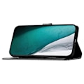Pikkukuva 3 / 5: Samsung Galaxy S23+ -puhelimelle krokotiilinnahkajäljitelmä PU-nahkainen jalustakotelo lompakolla ja rannehihnalla Multicolor Style A