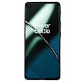 Miniatyrbild 3 av 5: Mjukt Tpu phone case för Oneplus 11 5g , dubbelsidigt matt skyddande cover Black