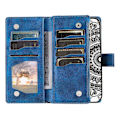 Miniatyrbillede 2 af 5: Til Samsung Galaxy A05s 4G Etui Telefon Cover Wallet PU Læder Stand Shell med Rem Multicolor Style B
