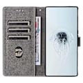 Miniatyrbillede 2 af 5: Til ZTE nubia Red Magic 10 Pro 5G/10 Pro+ 5G Wallet Case RFID-blokering PU Læder Cover Stand View Multicolor Black