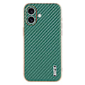 Pikkukuva 3 / 5: AZNS iPhone 16 -kotelo, galvanointi, hiilikuitukuvio, PU+TPU-puhelinkuori Multicolor Style C