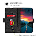 Pikkukuva 3 / 5: OnePlus Nord 3 5G/Ace 2V 5G Korttipaikalla varustettu nahkainen puhelinkotelo, taitettava jalusta Multicolor Style A