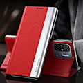 Pikkukuva 2 / 5: Xiaomi Redmi 12C 4G PU-nahkainen Käännettävä Jalustallinen Puhelinkotelo Galvanoidulla Iskunkestävällä Suojakuorella Multicolor Style B
