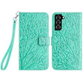 Pikkukuva 1 / 5: Painettu PU-nahkainen puhelinkotelo Samsung Galaxy S22 5G -kotelolle, lompakkoteline Multicolor Style B