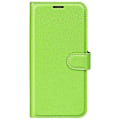 Miniatyrbillede 5 af 5: Lædercover til iPhone 16 Pro Max Wallet Case med Litchi-tekstur Multicolor Style F