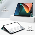 Miniatyrbild 2 av 5: För Xiaomi Pad 6 Tri-fold Ställ Tablet Fodral Magnetiskt Smart PU Läder Folio Omslag Multicolor Style F