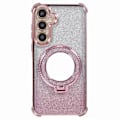 Miniatyrbild 1 av 5: Glitter Gradient Ställ TPU Skal för Samsung Galaxy A55 5G Multicolor Style F