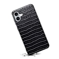Pikkukuva 2 / 4: iPhone 16 Plus -kotelo, krokotiilinnahkajäljitelmä, nahkapäällysteinen PC+TPU-puhelinkuori Multicolor Style D