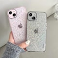 Pikkukuva 4 / 5: Q.COO iPhone 14 -puhelinkotelo, pehmeä TPU, kimalteleva valoa taittava design Multicolor Style A