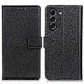 Miniatyrbillede 1 af 5: PU Læder Stand Wallet Etui med Kortlommer til Samsung Galaxy S21 FE