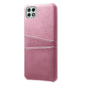 Miniatyrbillede 2 af 5: KSQ Velbeskyttet PU Læderbelagt Hård PC-etui med Design med Dobbelte Kortpladser til Samsung Galaxy Multicolor Style C