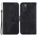 Miniatyrbillede 1 af 5: Til Zte Blade A72/blade V40 Vita Magnetisk Lukning Beskyttende Etui Præget Lædercover Med Tegnebog Black
