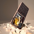 Pikkukuva 5 / 5: Oppo Find N3 Flip 5G -kotelo krokotiilikuviolla, aitoa lehmännahkaa + PC-puhelinkuori Multicolor Style C