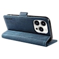 Pikkukuva 4 / 5: YIKATU YK-005 iPhone 14 Pro Folio Flip -suojakotelo PU-nahkaa, pehmeäpintainen jalustallinen lompakkokotelo Multicolor Style A
