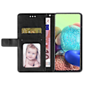 Miniatyrbillede 2 af 5: Til Samsung Galaxy A05 4G Etui Y-formet Linje Præget Læder Wallet Telefon Cover Multicolor Style A