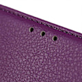 Miniatyrbild 5 av 5: För iPhone 14 Pro 6.1 tum Slitstarkt PU Läder Fodral Ställ Magnetiskt Skyddande Plånboksfodral Multicolor Style C