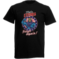 Miniatyrbillede 1 af 3: He Man Make Eternia Great Again Herre Sort T-shirt Sort - voksen, 3xl Black S