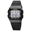 Miniatyrbillede 1 af 5: Skmei 1683 LED Digital Display Elektronisk Ur Black Gold and White