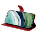Miniatyrbillede 3 af 5: Til Huawei Mate 60 Etui Kalvetekstur Tegnebog Stativ PU Læder Slim-fit Telefoncover Multicolor Style C