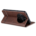 Miniatyrbillede 4 af 5: AZNS Etui til Huawei Mate 60 Pro Magnetisk Lukning Tegnebog Læder Cover Multicolor Style D