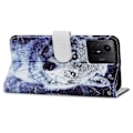 Miniatyrbillede 3 af 5: PU Læder Wallet Cover med Mønsterprint og Flip Stand til Xiaomi Redmi Note 12S 4G Multicolor Style P