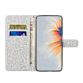 Miniatyrbild 2 av 5: För Xiaomi Redmi Note 13 Pro 5G/Poco X6 5G Mobilskal 3D Mönster Läder Plånboksfodral Multicolor Feather