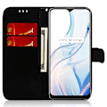 Miniatyrbillede 2 af 5: PU læder folio etui med blændende blomstermønster og stativ til Realme 10 Pro 5G Multicolor Style A